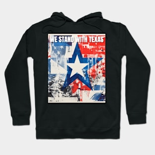 I stand with texas Hoodie